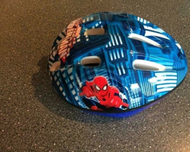 halfords spiderman helmet